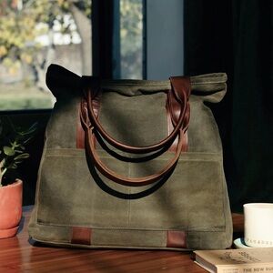 DPOTLI Women’s Tote Bag | Waxed Canvas